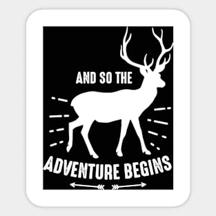 Adventure T-Shirt Sticker